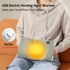 Hand Warmer USB Electric Hand Heater Graphene Heat Warm Gloves For Hand Winter Hand Heating Bag Pad Warming Mat Double Side Heat 2
