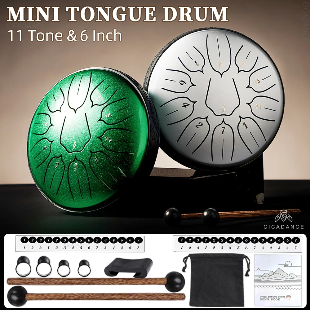 Steel Musical Instrument Tongue Steel Drum Music Meditation Tongue