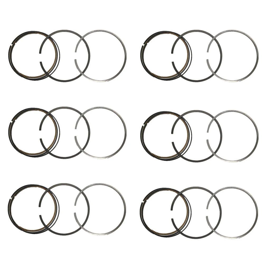 6pcs Piston Rings STD 84mm Set for BMW 535i M4 X5 F10 F30 F80 F32 E70