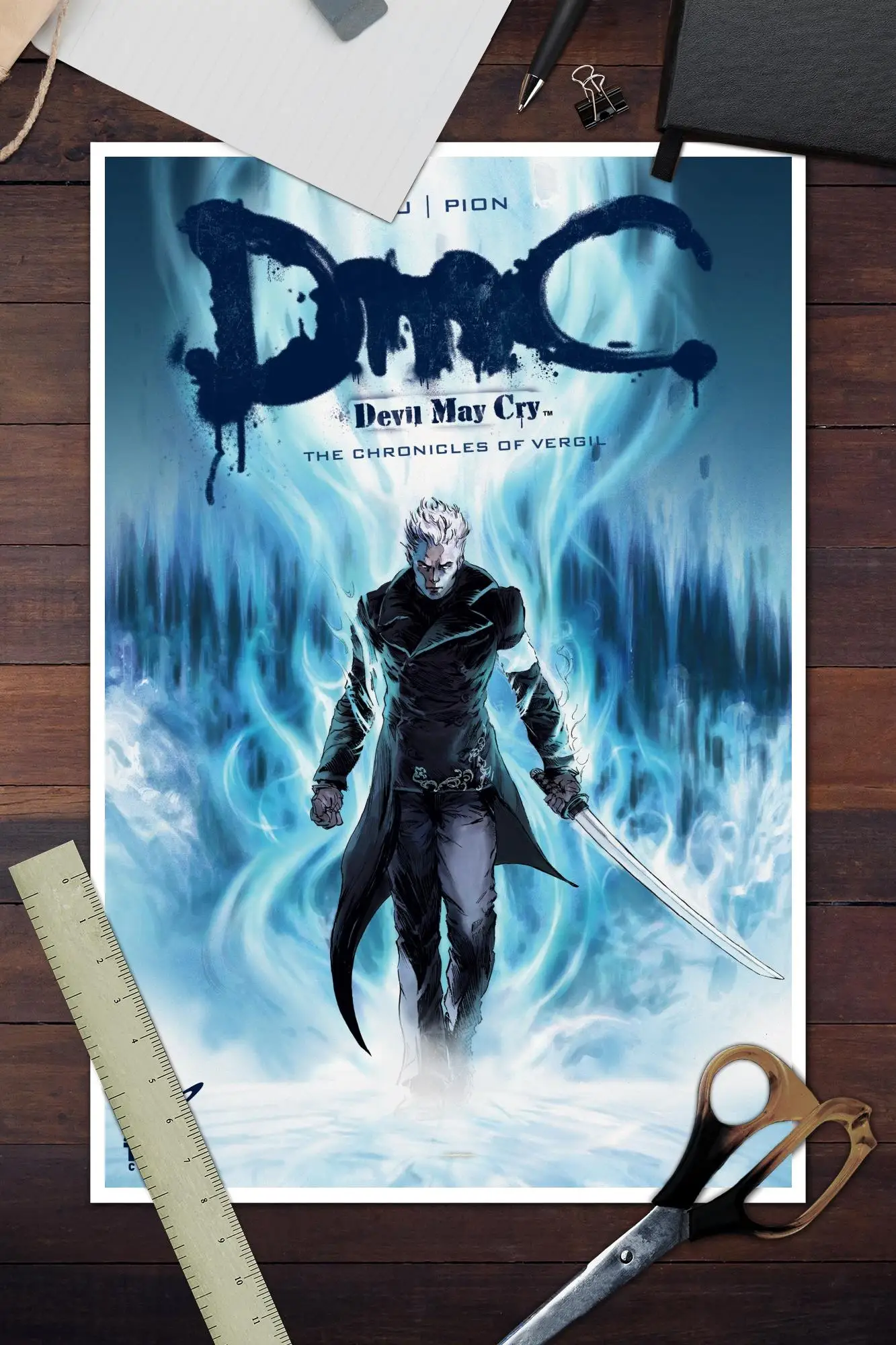 Vergil Devil May Cry A6 Print 