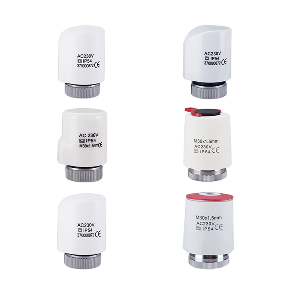 AC230V M30*1.5mm Electric Thermal Actuator For Floor Heating Radiator Valve HVAC Electric Actuator Floor Heating Systems Parts