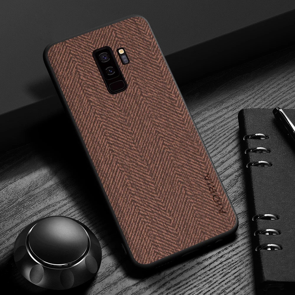 Luxury Leather Wood Grain Phone Case - Simple, Lightweight, Durable Cover