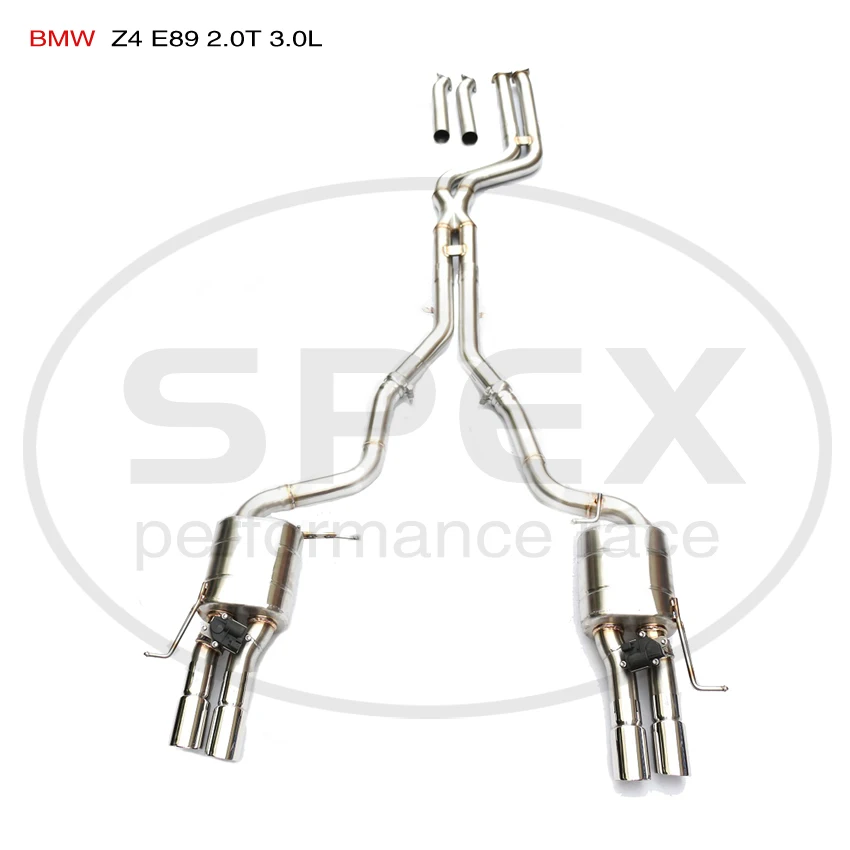 

SPEX Performance Exhaust SS304 SUS Catback for BMW Z4 E89 N54 3.0L Sport Remote Muffler Tronic Valve Carro Turning Auto System