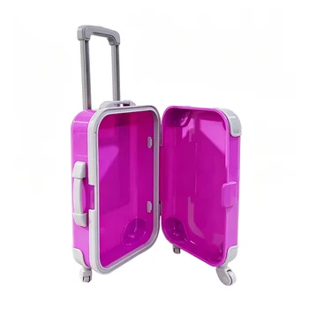 Valigia per Bambole da 18 Pollici: Un Accessorio Indispensabile per Viaggiare con le Bambole È una valigia alla moda per bambole, adatta a bambole da 18 pollici.