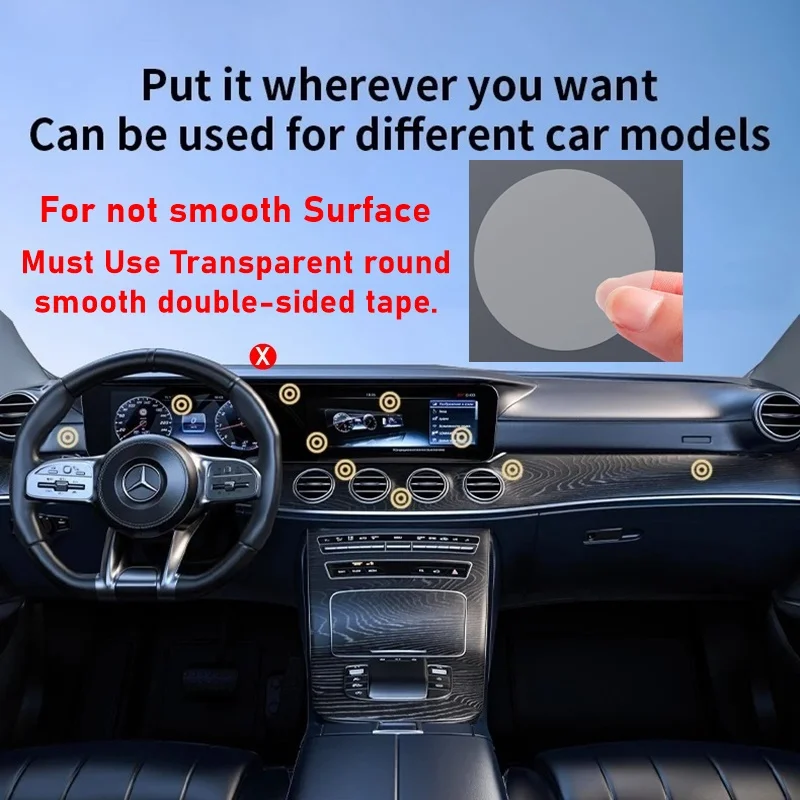 Car Phone Holder Electric Vacuum Magnetic 360&deg; Rotatable Suction Cup for Iphone 16 15 14 13 12 Pro Max