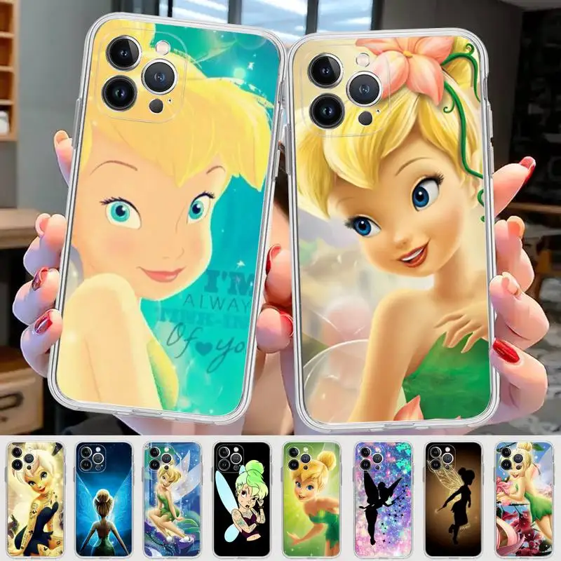 Disney Funda de teléfono tinker bell, carcasa para iPhone 14, 11, 12