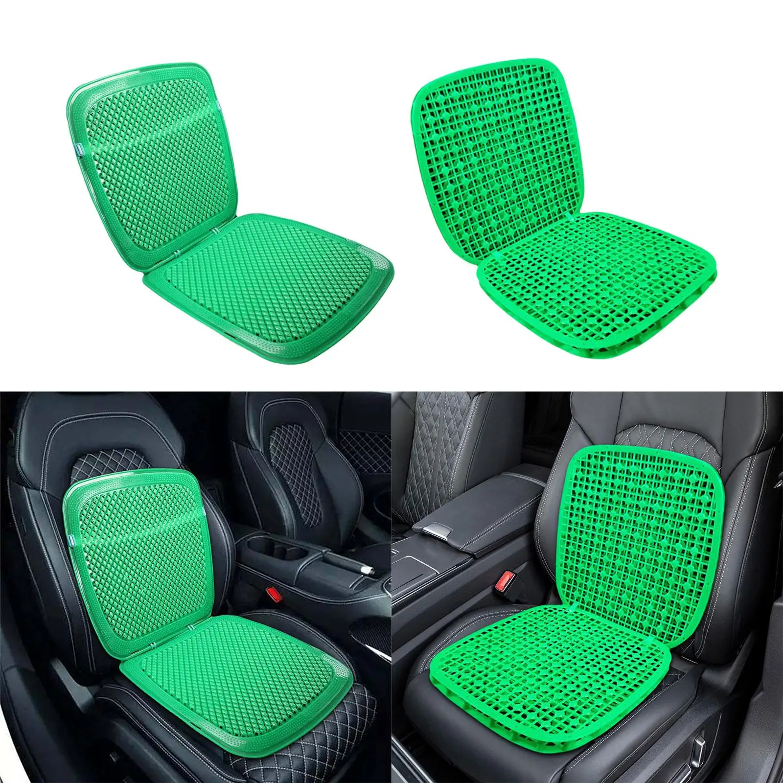 Car Seat Cushion with Back Support Comfort Comfortable Car Interior Seat  Pad for Car Driver Truck Cars SUV Adult Wheelchairs