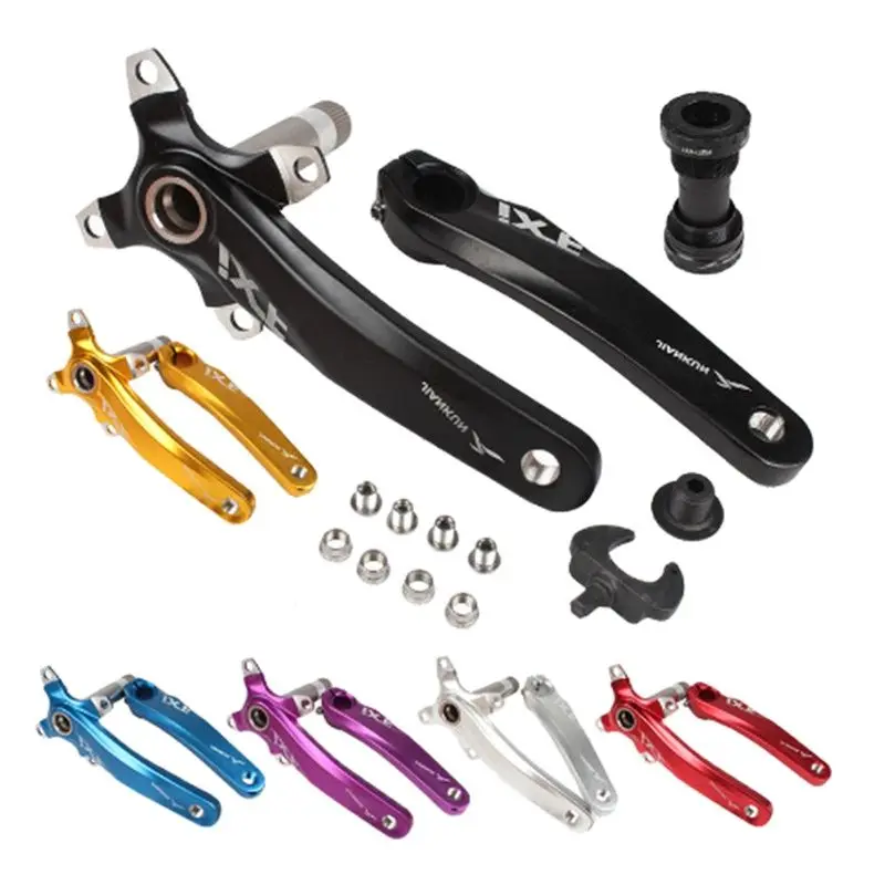 Ixf Mtb Road Bike Accessories Parts Crank Arm Bicycle Four Claw Crank