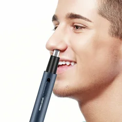 Mini Nose Trimmer Beard Trimer For Men Electric Shaver Eyebrow Nose Hair Trimmer For Nose And Ear Cleaner Grooming Set