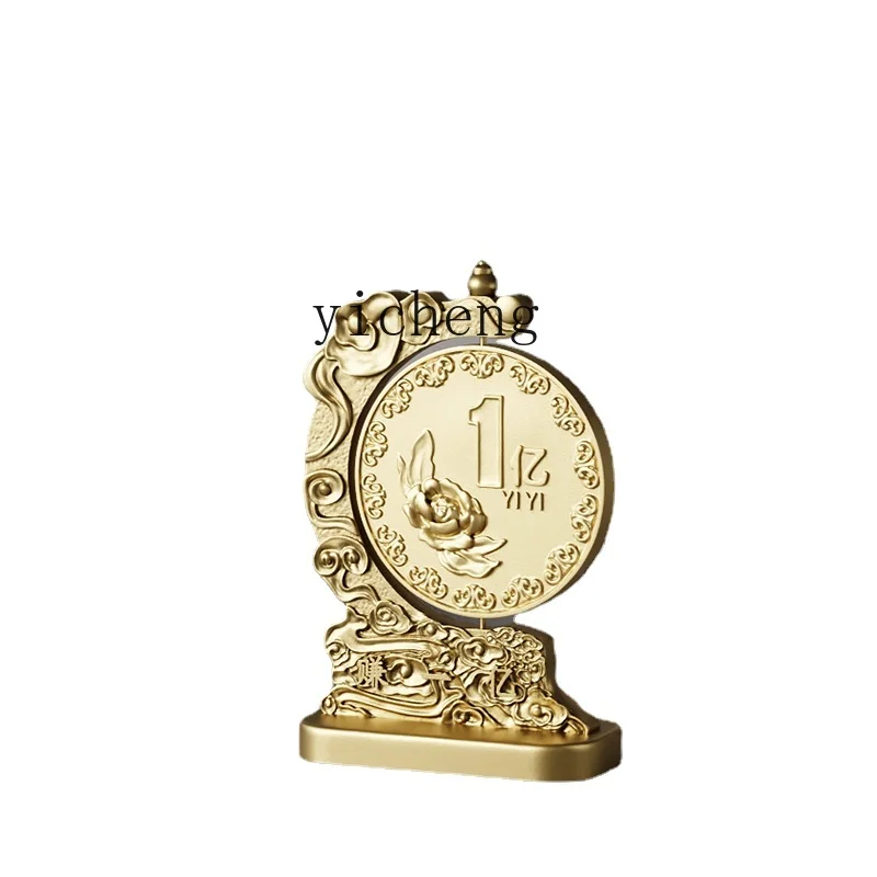 

ZK Company Leadership Office High-Grade Fortune Decoration Large Floor Ornaments