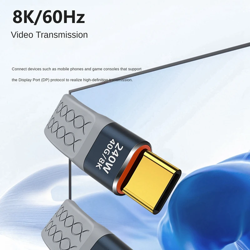 Ʈ 3/4  15  ƽ SSD ͸, USB4  ̺, 40Gbps USB C C Ÿ ª ̺, PD 240W, 8K, 60Hz