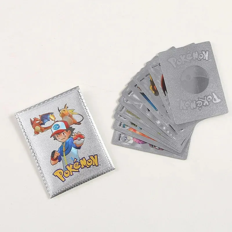 Pokemon cards 10pcs German Spanish French English Vmax GX color energy Pikachu rare collection battle trainer boys gift