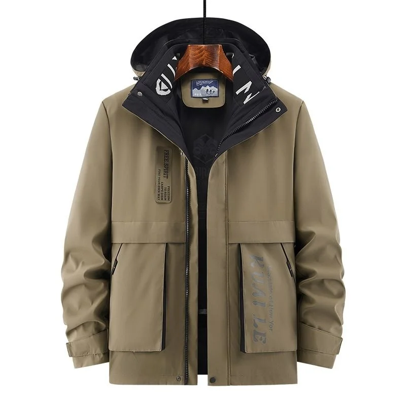 Fashion Jacket Design Army Windbreaker Trekking Sports Baseball Retro Military Cardigan Techwear Oversize