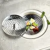 New Stainless Steel Kitchen Sink Filter Mesh Hair Catcher Water Basin Strainer Bathroom Accessories Drain Hole Trap Waste Screen 3