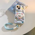 With strap Blue