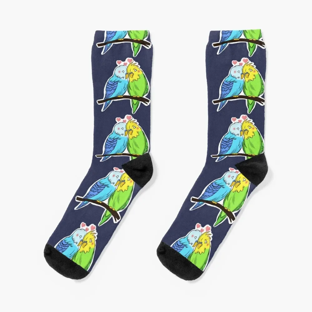 

Love Budgies Socks tennis Christmas Man Socks Women's