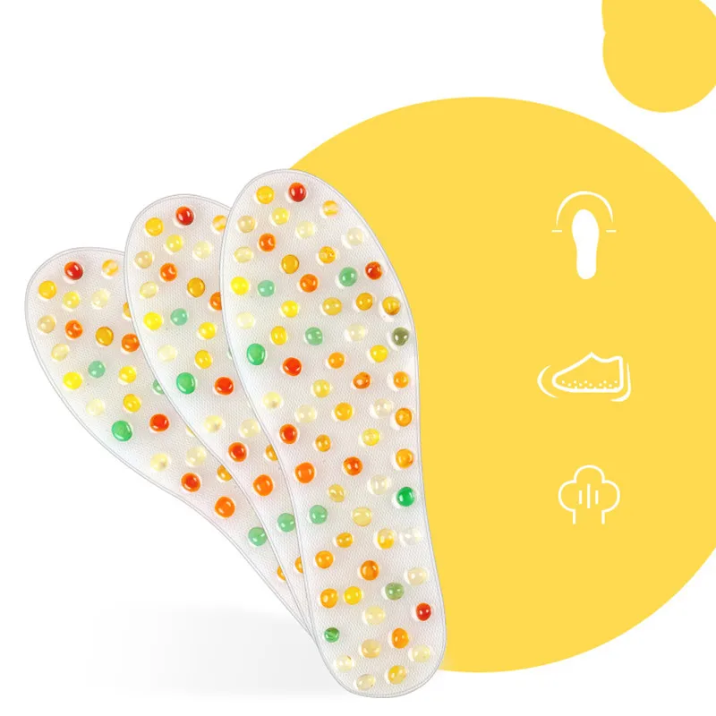 Kids Orthotics Magnetic Insole For Flat Feet Arch Support Correction Foot Care For Children's Foot Acupoint Massage Correction