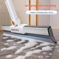 Silicone Scraper 50cm Wiper Floor Mop 360 Complete Household Magic Cleaning Broom Living Room Bathroom Cleaner Brooms Tool 3