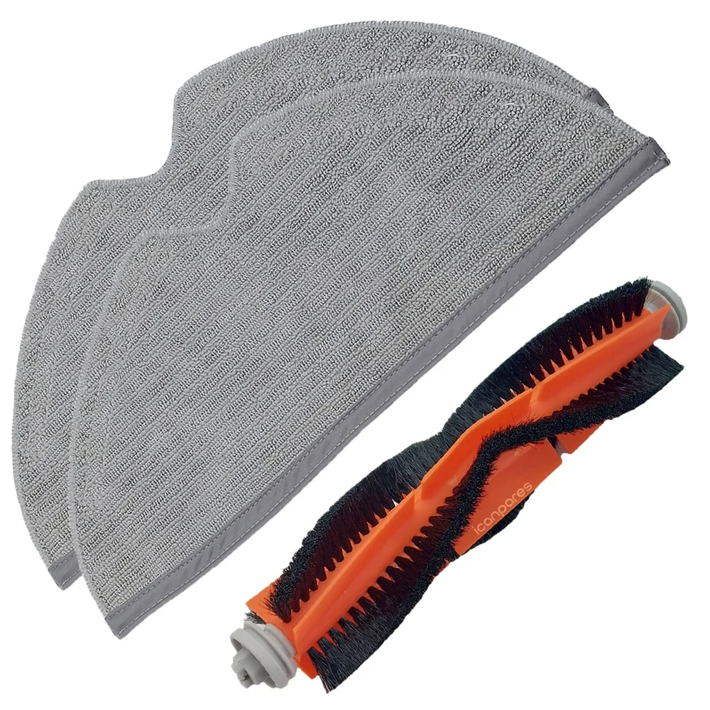 Compatibile Per Xiaomi Mijia Mop 1C 2C 1T Mi 2Pro Dreame F9 Robot Cleaner Main Roll Brush Mop Cloth 2 Pezzi