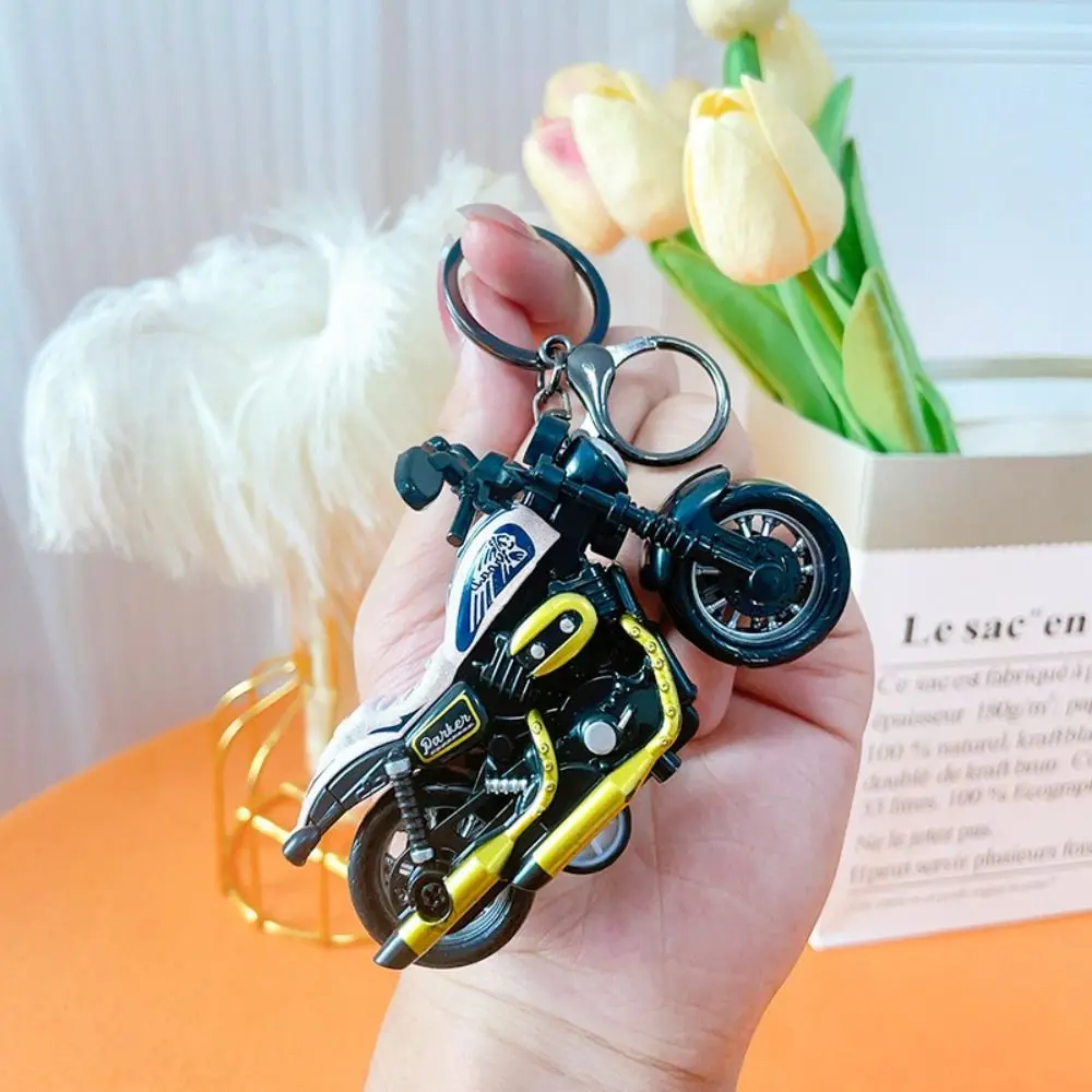 Creative Cool Mini Simulation Motorcycle Keychain Cartoon Key Chain Ring  Holder Bag Pendant Model Toy Small Gift for Friend - AliExpress