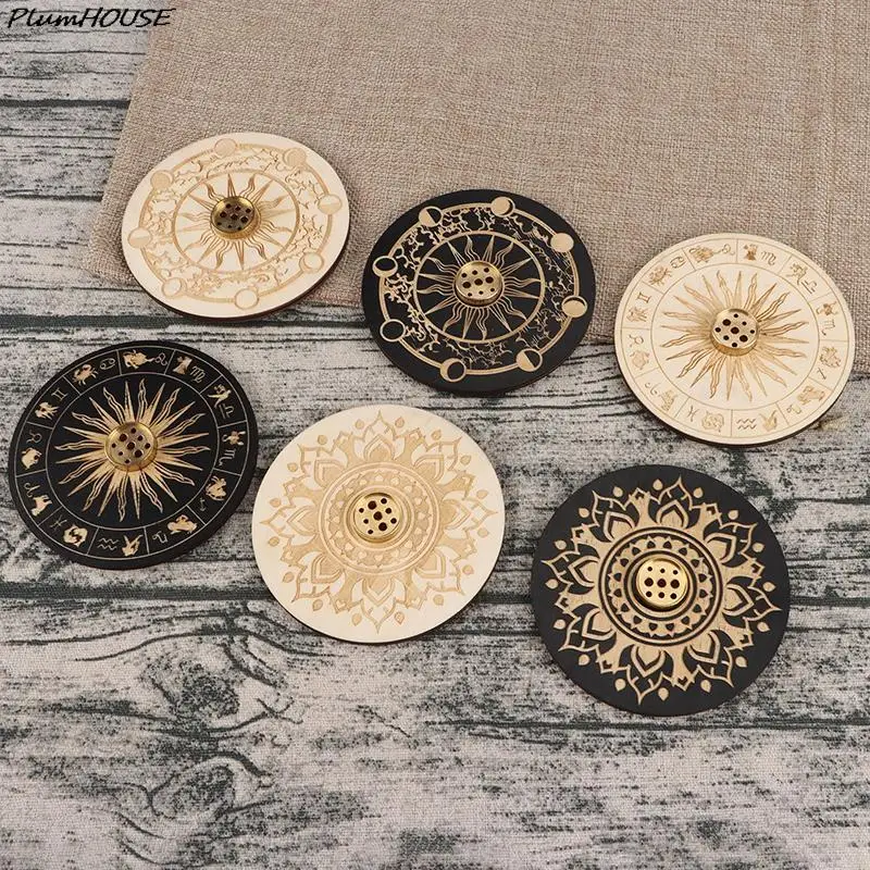 

1x держатель для курильницы, подставка для палочек, держатель для благовоний с 9 отверстиями для йоги, медитации и дома