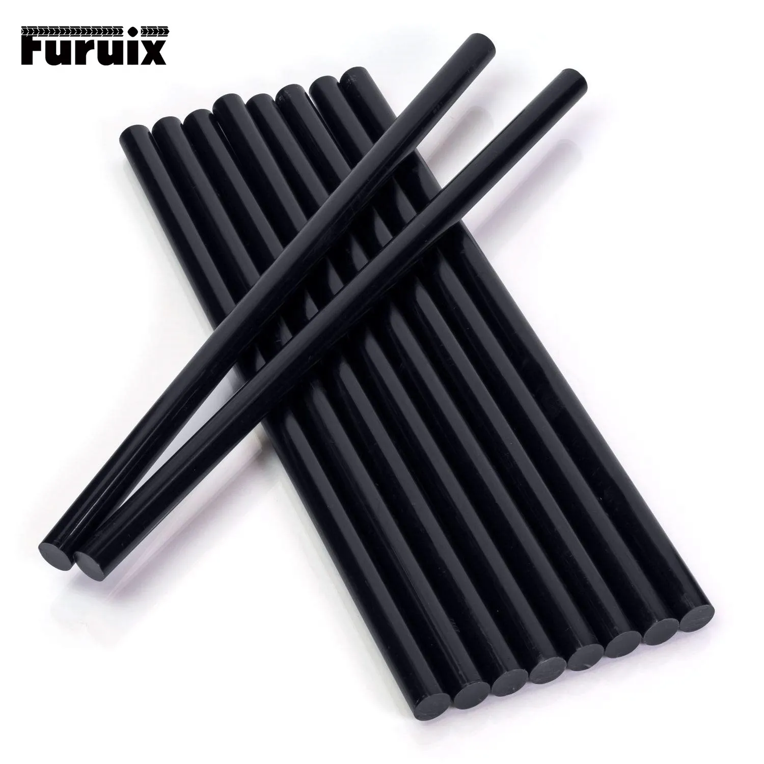 Black Hot Glue Sticks Hot Melt Glue Sticks for Craft, Fabric Adhesive