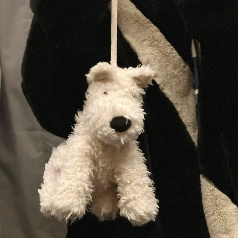Cute Puppy Plush Bag Doll Bag One Shoulder Crossbody