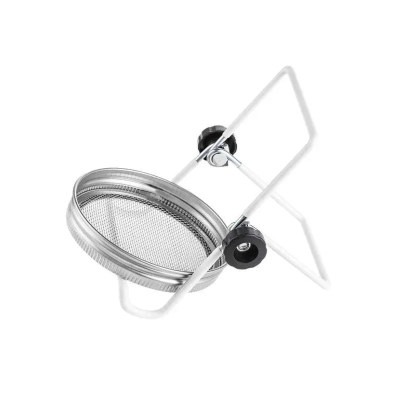 Sprouting Jars Kit Sprouting Lids Mesh Screen Strainer Filter Stainless Steel Germinator Set Seed Sprouter Germination Cover For Mason Jars Cocina