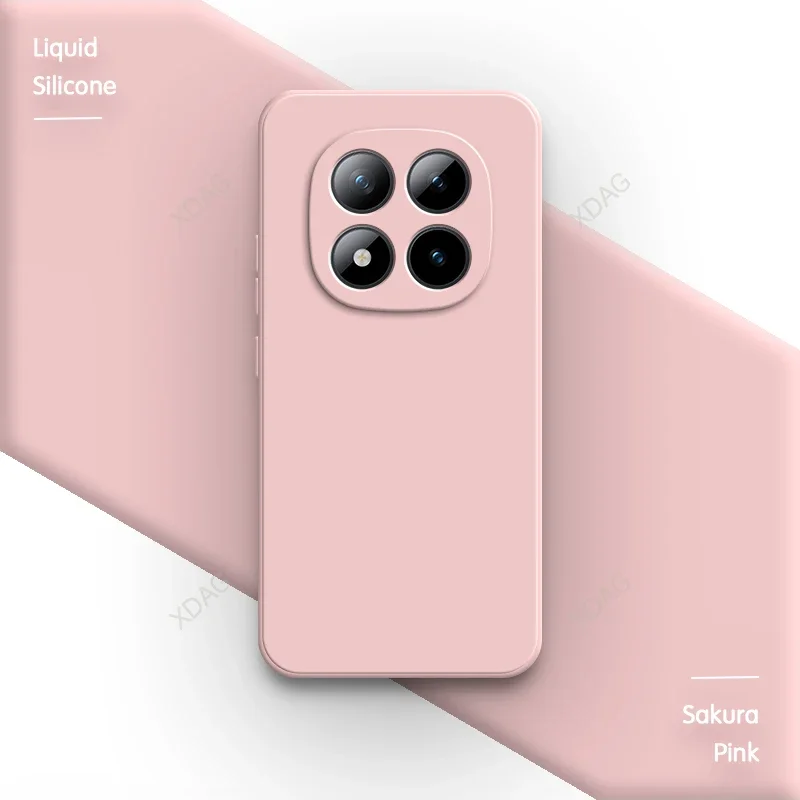 Luxury Liquid Silicone Soft Phone Case - Simple Back Cover