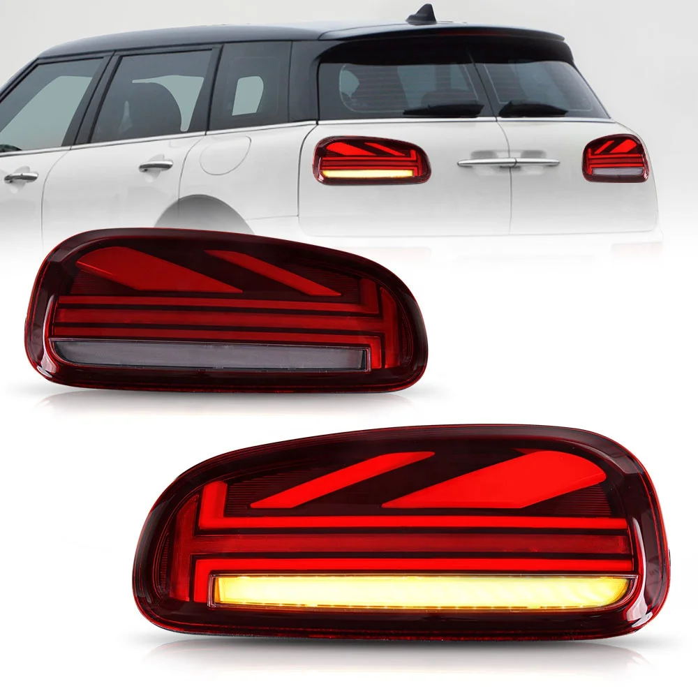 

Archaic Wholesales LED Rear Lamp Dynamic Sequential Signal For MINI F54 Clubman 2015-2020 Taillights Union Jack