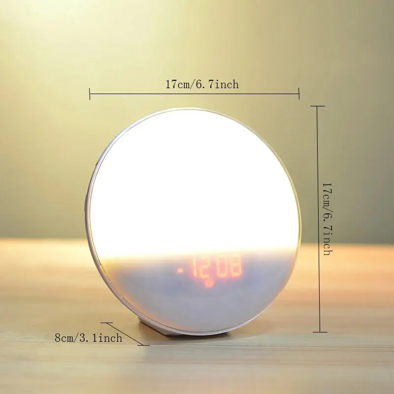 Sunrise Wake Up Light Clock 6