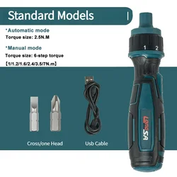 Compact 3.6V Multi - Function Electric Screwdriver with Torque Adjustment and Lithium Battery (Type B Basic Model)