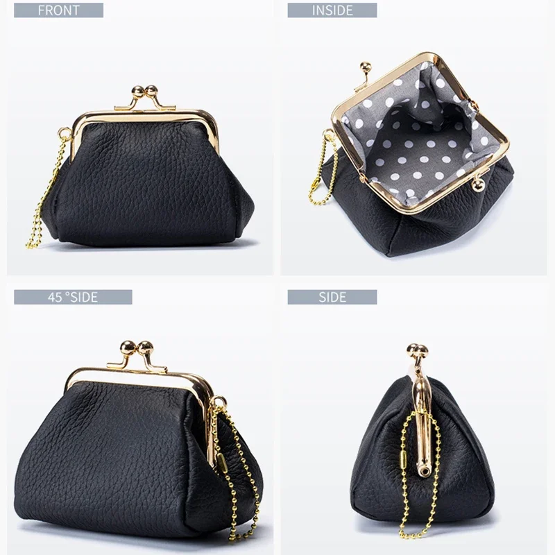 thumbnail image 2 of SENDEFN Small Genuine Leather Women Coin Purse, Women's 2 of 14
