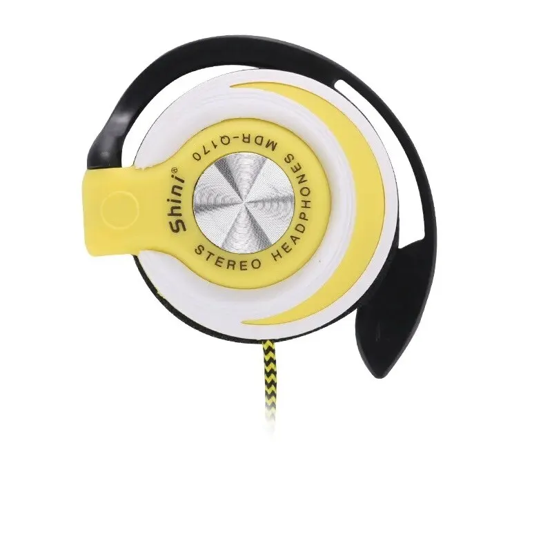 Auriculares Con Gancho Para La Oreja, Audífonos Con Cable De Bajo Ruido, HIFI, Graves Pesados, Auriculares De Música Ajustable 5