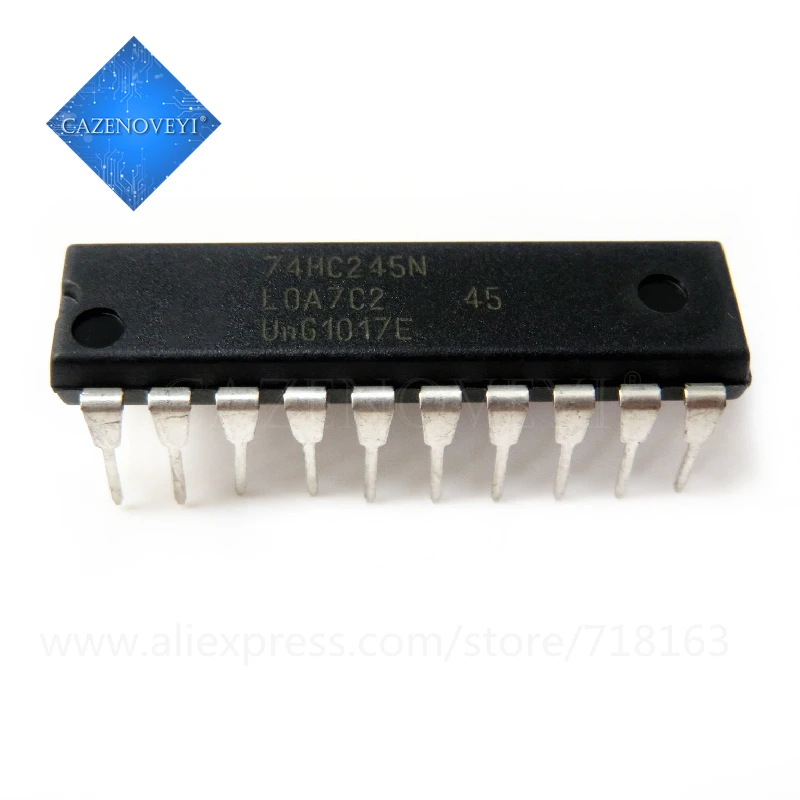 

SN74HC245N DIP20 SN74HC245 DIP 74HC245N DIP-20 74HC245 HD74HC245P new and original IC In Stock