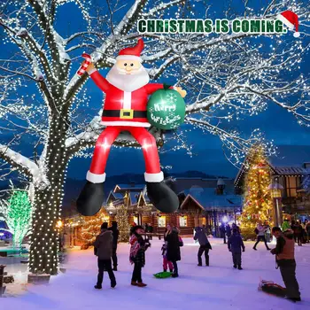 Inflatable Climbing Santa Claus 1