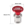 Fire Missiles Button Car Cigarette Lighter Anodized Aluminum 12 Volt Car Cigarette Lighter Replacement Fits Most Vehicles 5