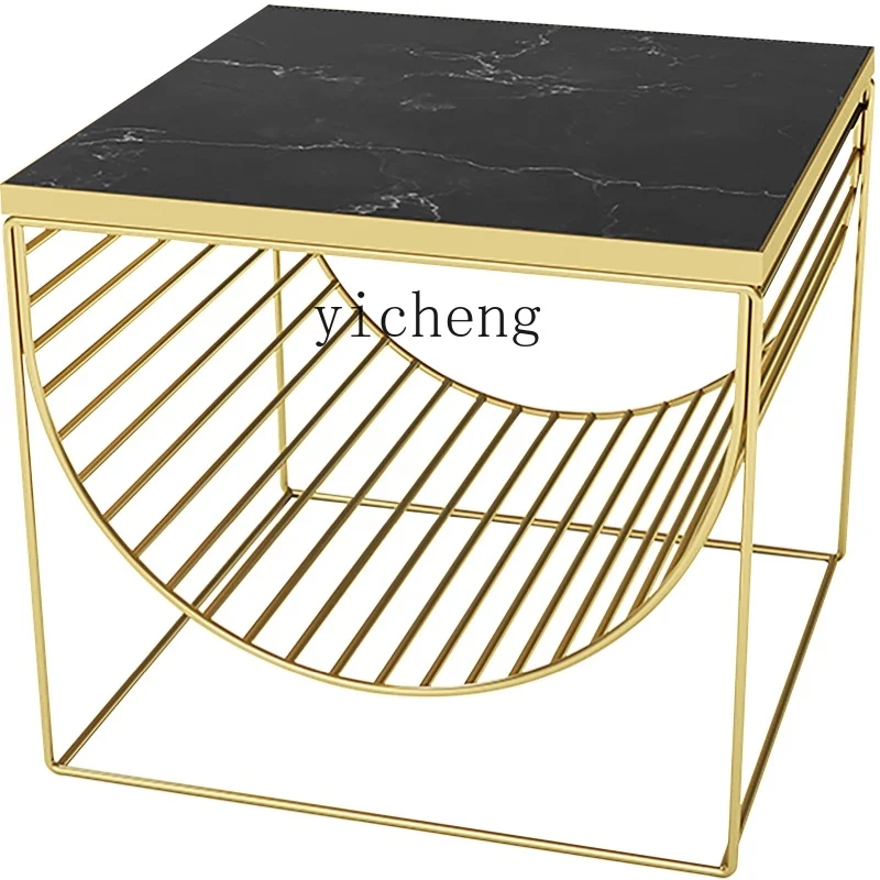 

Zk Coffee Side Table Modern Light Luxury Living Room Small Apartment Sofa Side Table Small Table