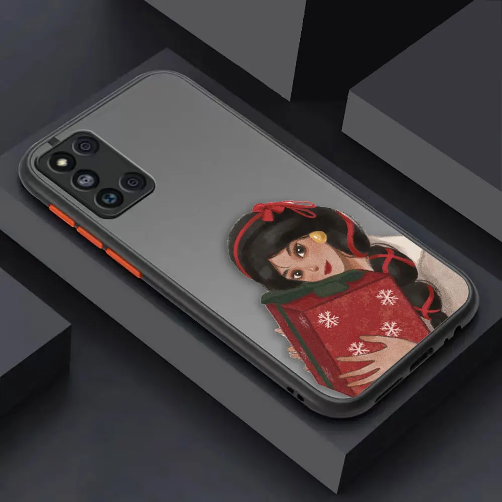 thumbnail image 1 of Funda mate para Samsung Galaxy M62 M53 M52 M51 M33 M32 M31 M30S M23 5G J8 J7 J6 J5 carcasa d-princesa Disney maquillaje de Navidad, 1 of 5