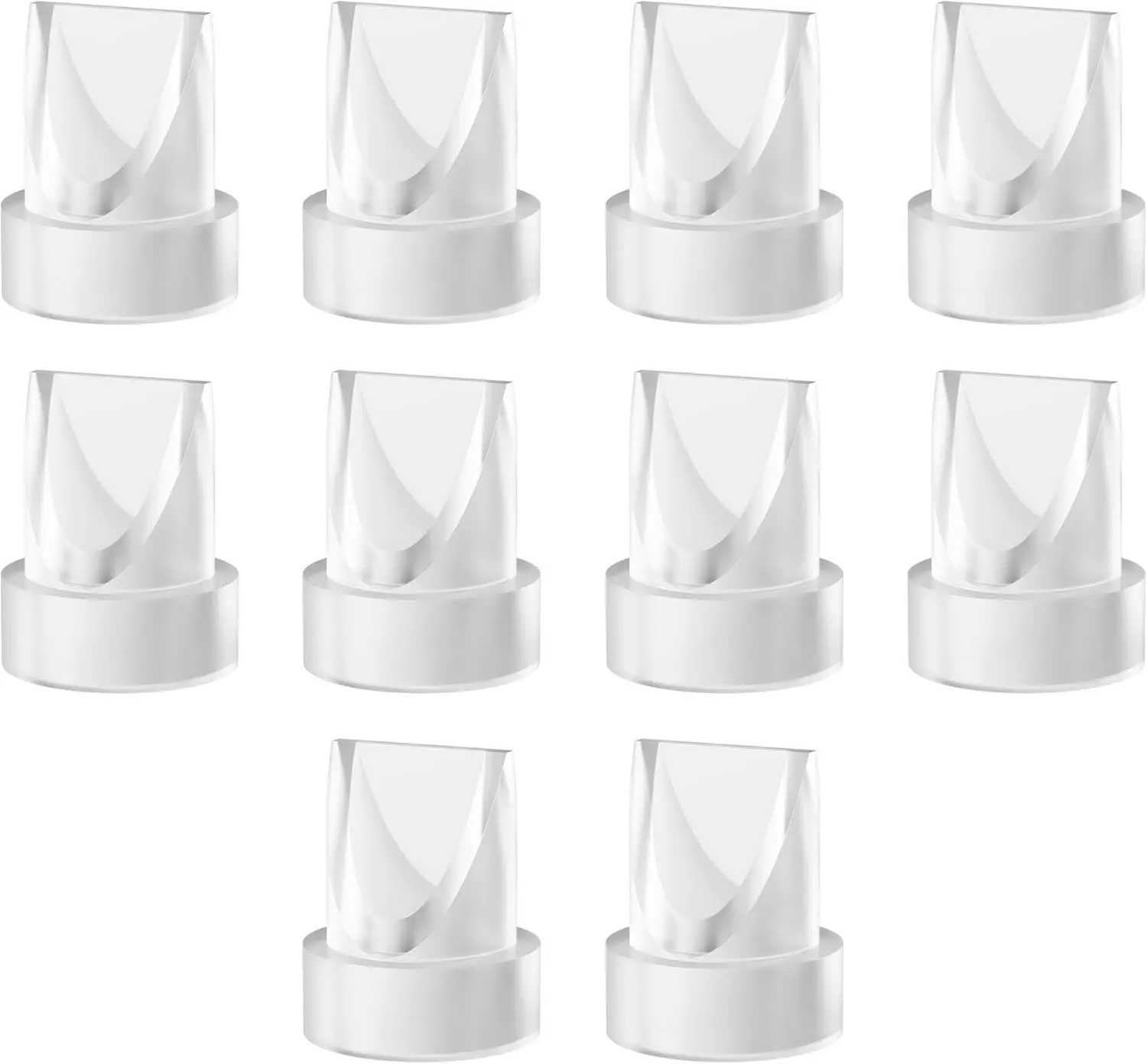 Duckbill Valves Silicone Diaphragm Compatible with Momcozy M5 Breast Pump, Replacement Pump Parts Accessories Compatible for M5 6
