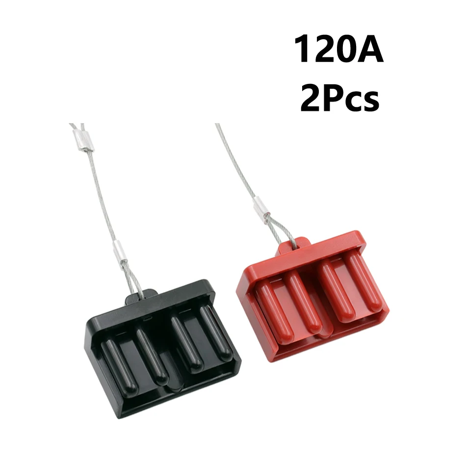 2 шт. Высокое качество 600 А в разъем аксессуары жесткая Пылезащитная Крышка для двухконтактного разъема питания аккумулятора вилочного погрузчика Anderson