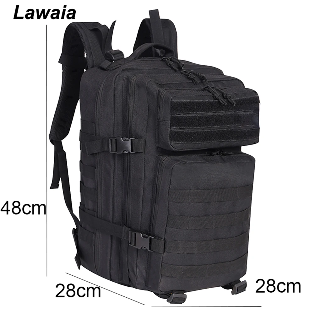 Militär Rucksack Delgeo 45L Taktischer Rucksack, Trekking Military Molle Rucksack Outdoor Wandern Camping Trekking Jagd Reisen Für Damen Herren (4.0 MWH Taktische Rucksäcke Für Outdoor