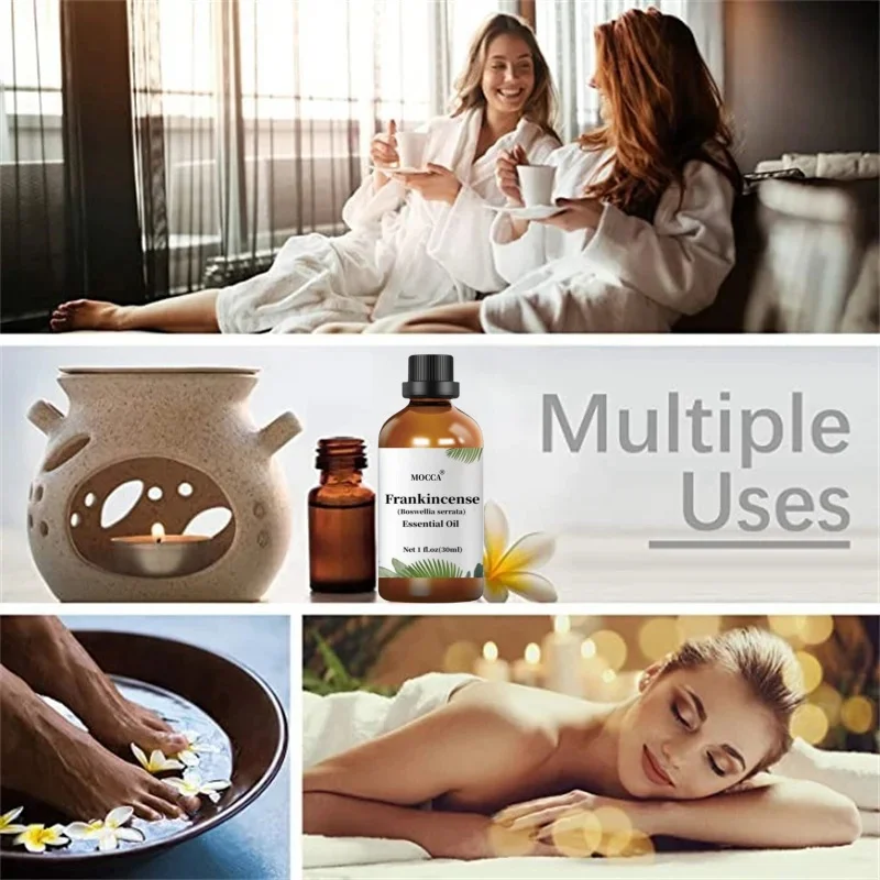 Frankincense Essential Oil, MOCCA Essential Oils for Diffuser, Massage, Incense, 30 ml 4