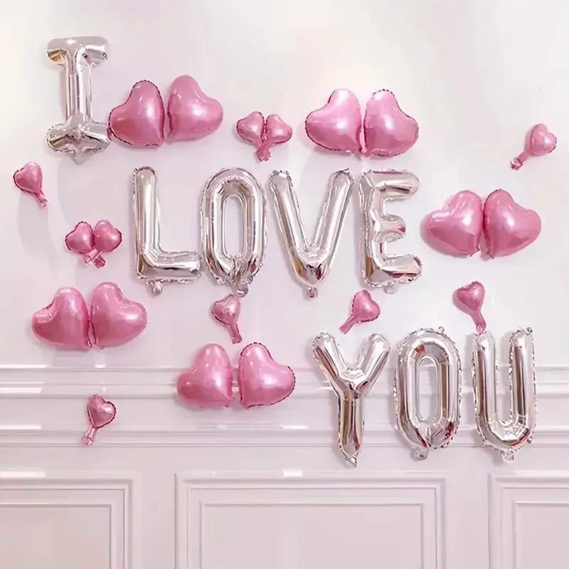 Aluminum Foil Balloons Happy Birthday Celebrations Anniversary Party Decorations Background Setup Supplies for Various Events