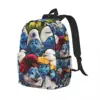 The-Similar-Smurfs New Fashion High Capacity Waterproof College Backpack Trendy Laptop Travel Book Bag 15inch 2