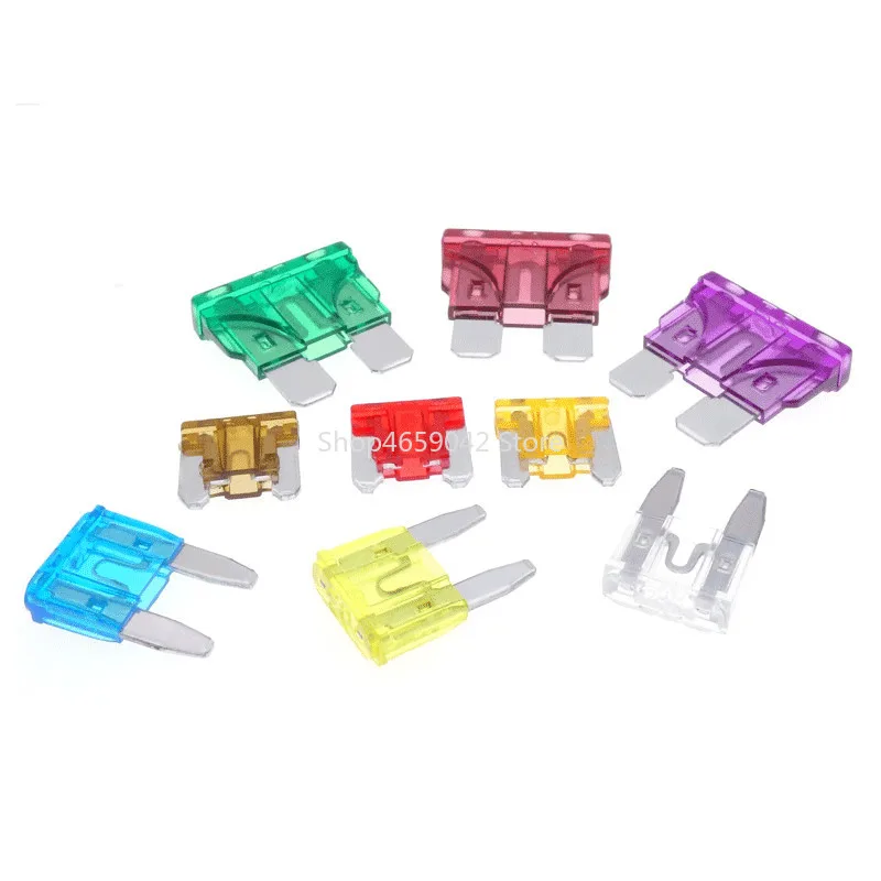 

20 шт. предохранители Mini Small Medium Car Fuse 5A 7.5A 10A 15A 20A 25A 30A 35A 40A Amp зажимной предохранитель для автомобиля грузовика Mini Small Medium