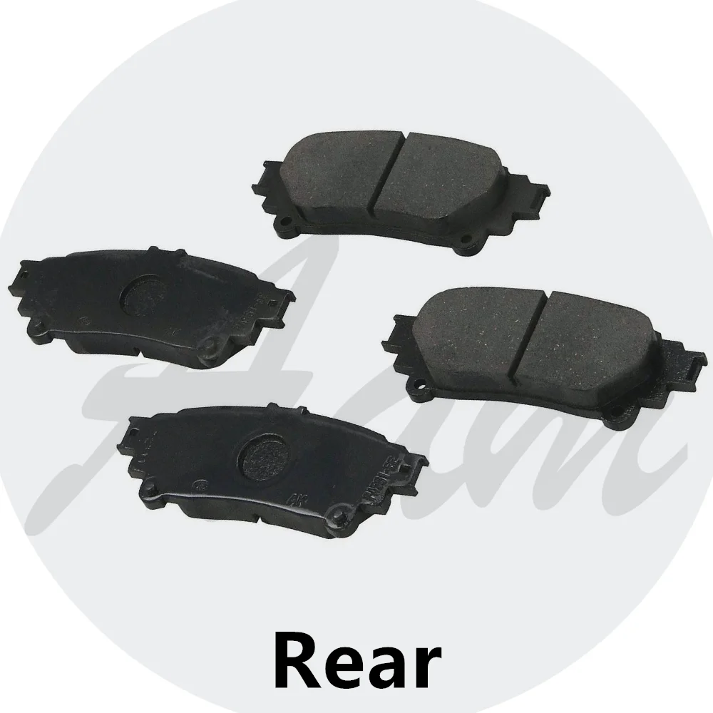 

Rear Disc Brake Pad Kit For Toyota Highlander Kluger Sienna 04466-0E010 044660E010 04466 0E010
