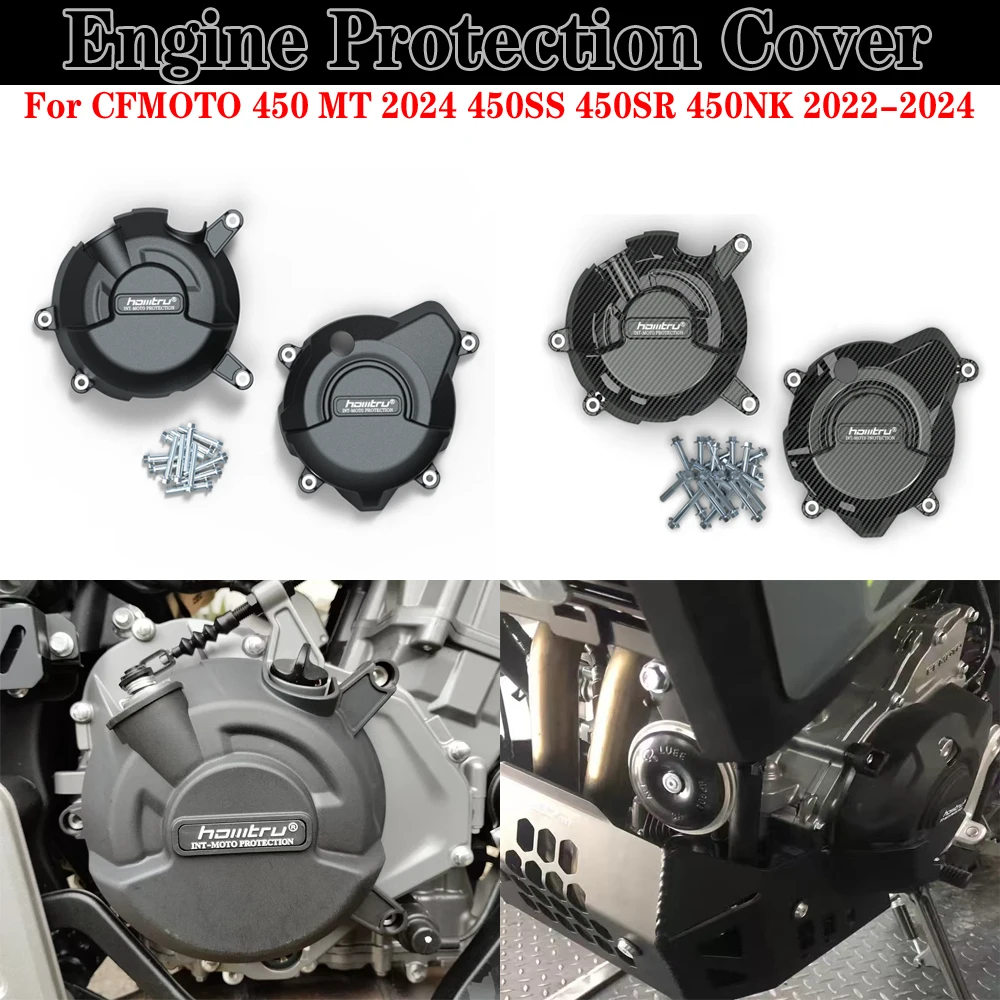 For CFMOTO 450 MT 450SS 450SR 450NK-Motorcycle Accessories Engine Fall Protective Cover