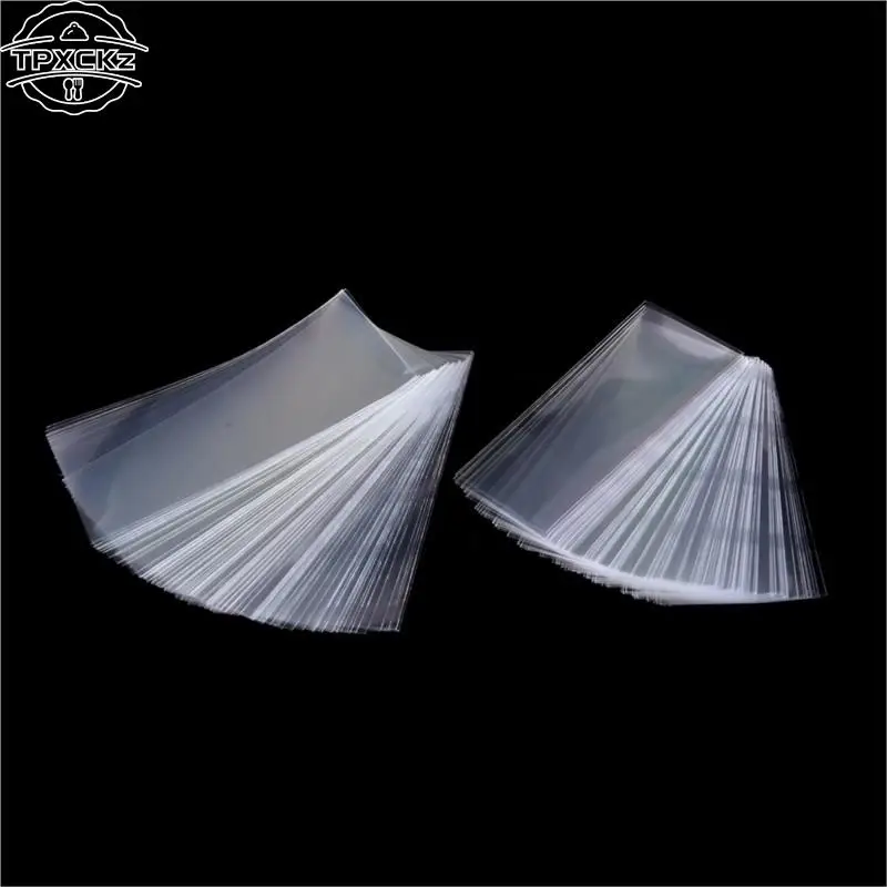 100 Pz/Pacco Carta Moneta Francobolli Misura Piccola Maniche Holders Titolari World Paper Collection Banconote