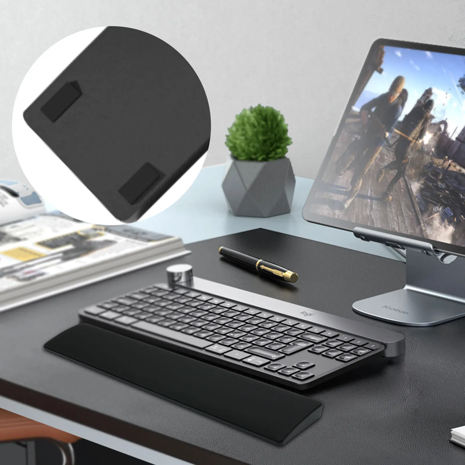Akko Monsgeek PU Wrist Rest, protetor de